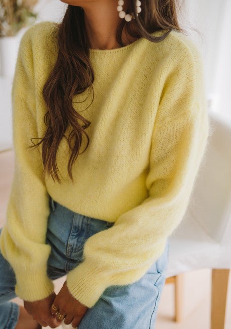 Yellow Francesca Sweater