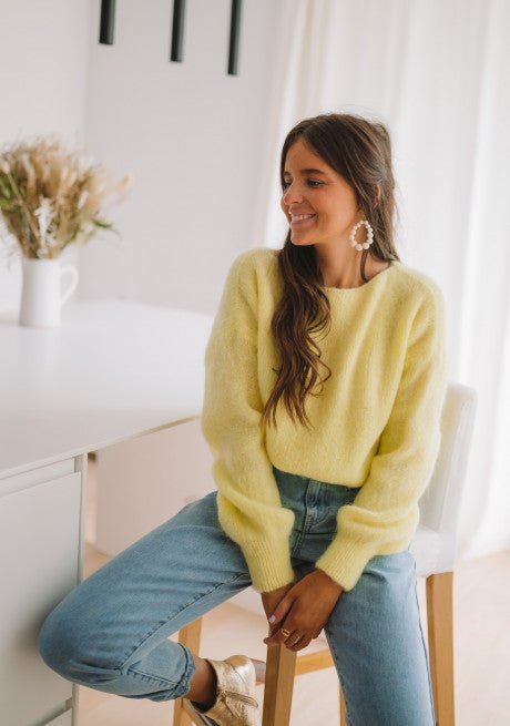 Yellow Francesca Sweater