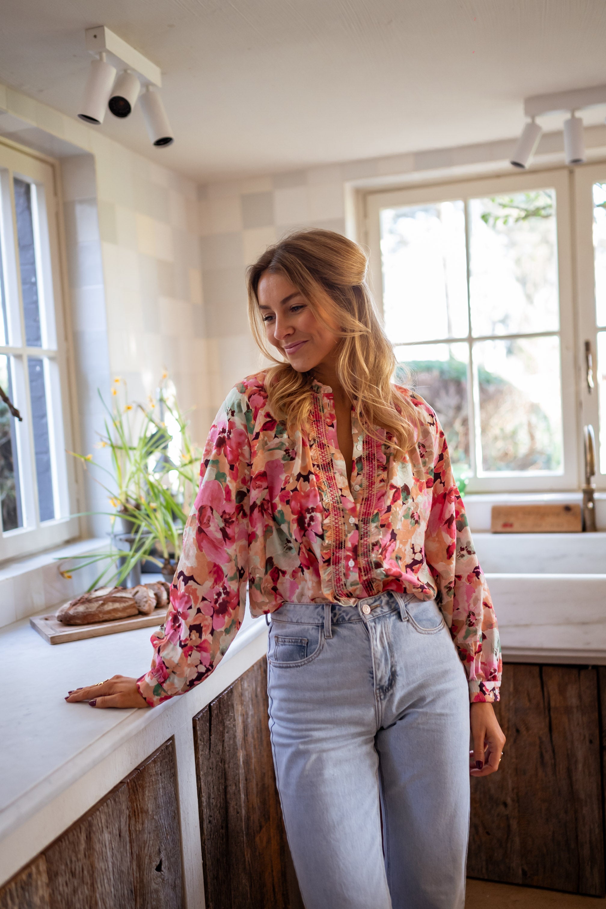 Floral Elvina Blouse