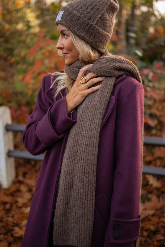 Brown Sera Scarf