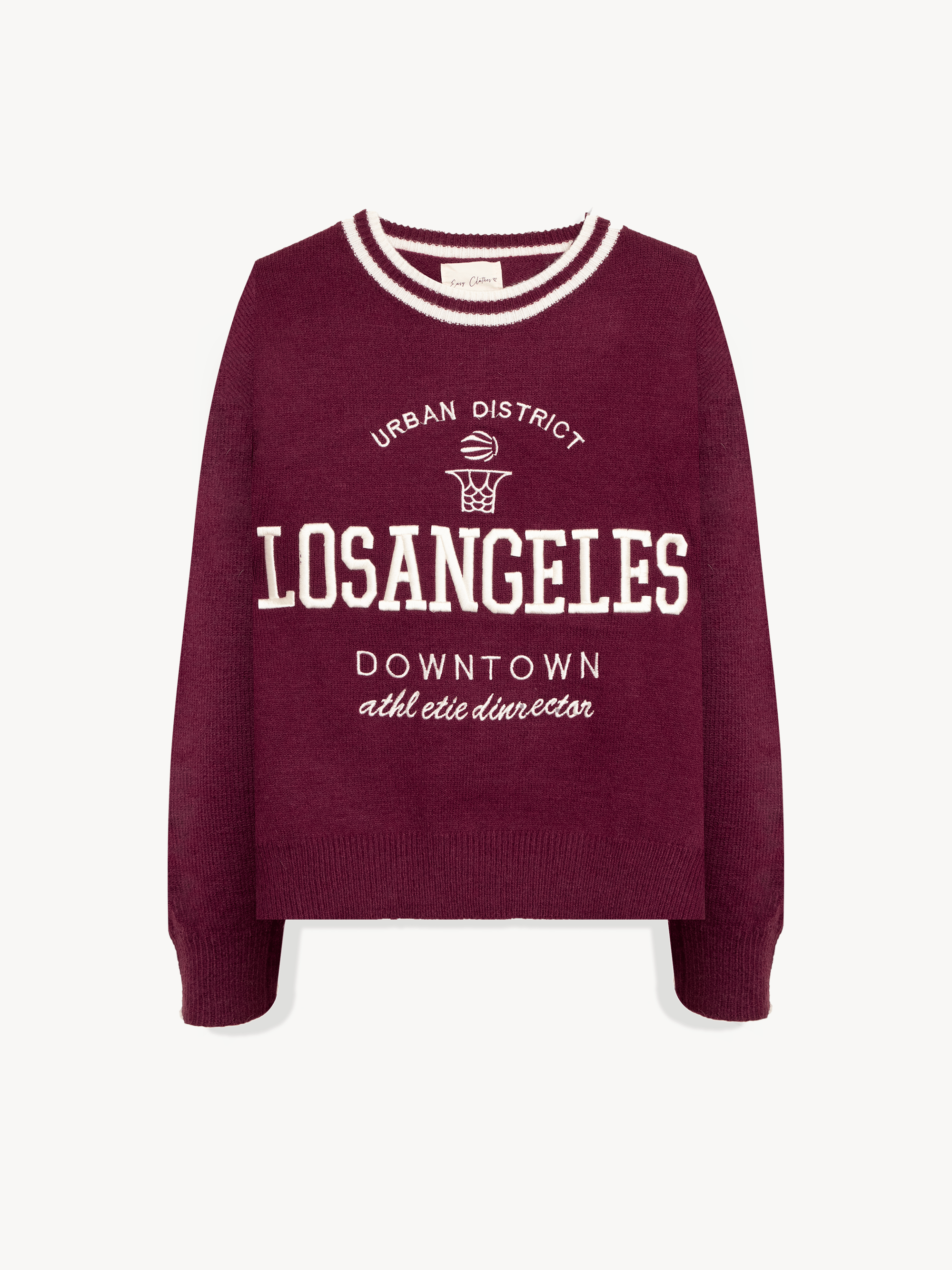 Burgundy Diego Sweater