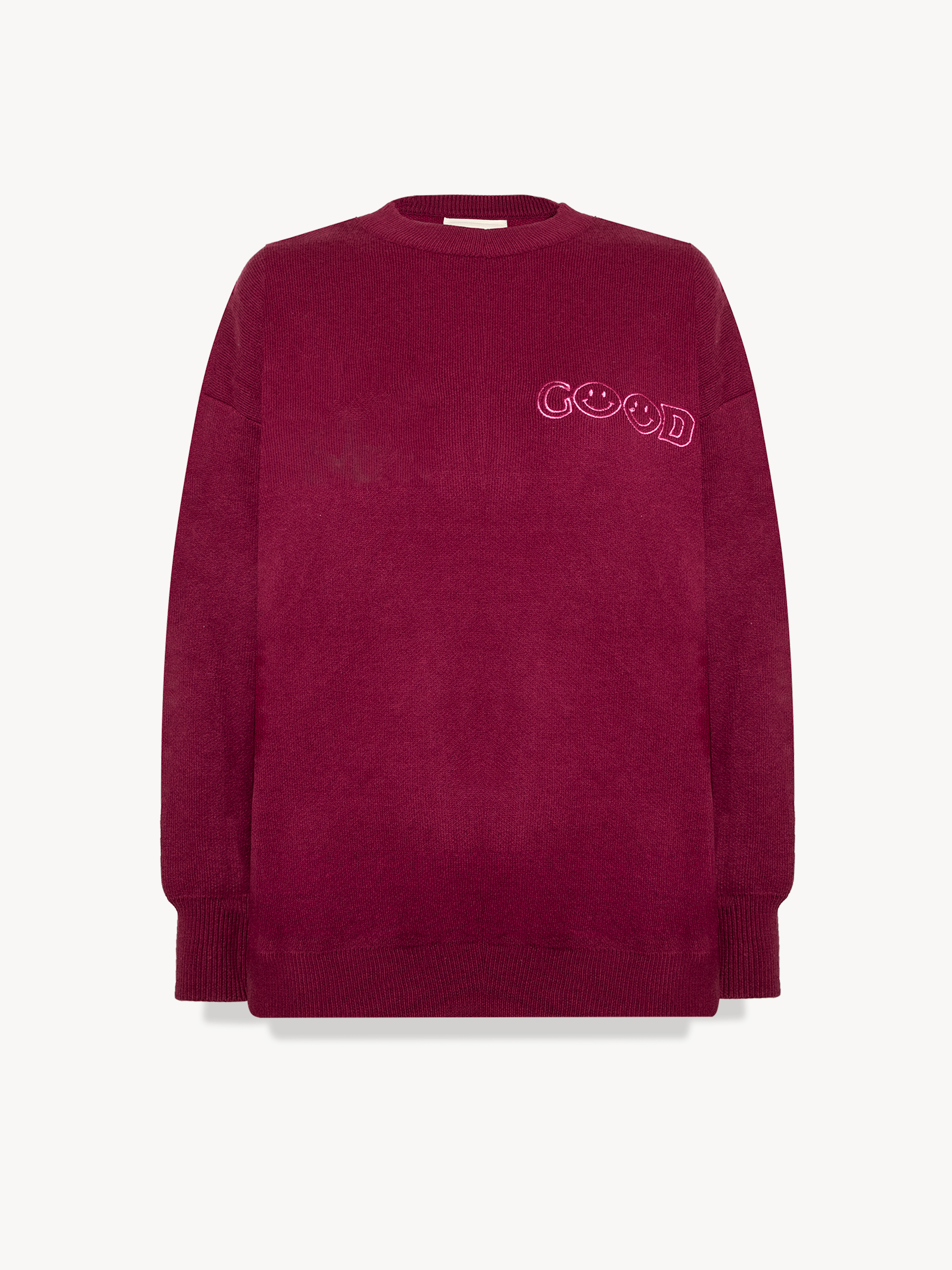 Burgundy Good Sweater