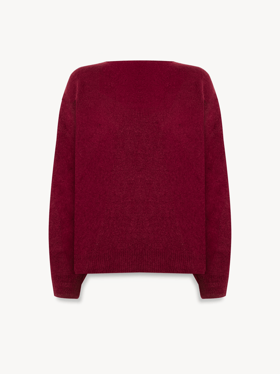 Burgundy Martina Sweater