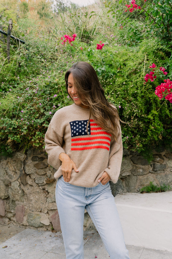 Camel USA Sweater