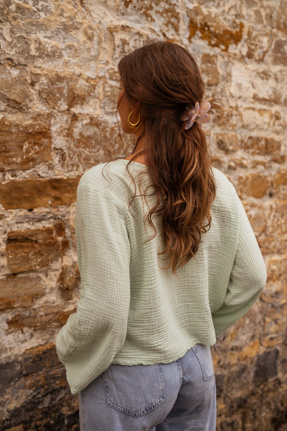 Floral Loma Hair Clip