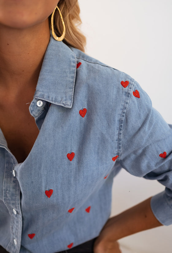 Jack Heart Patterned Shirt