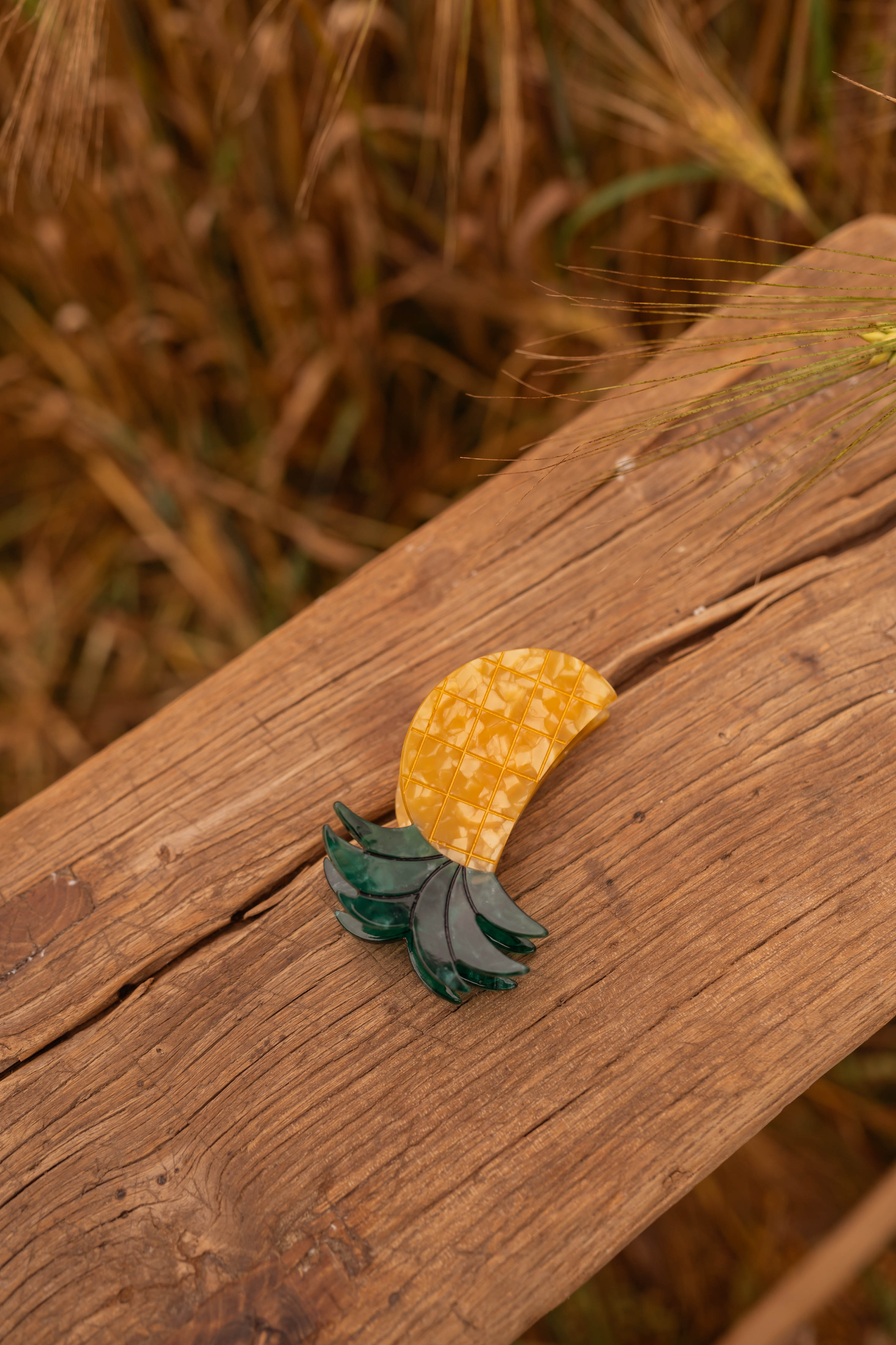 Pineapple Hair Clip