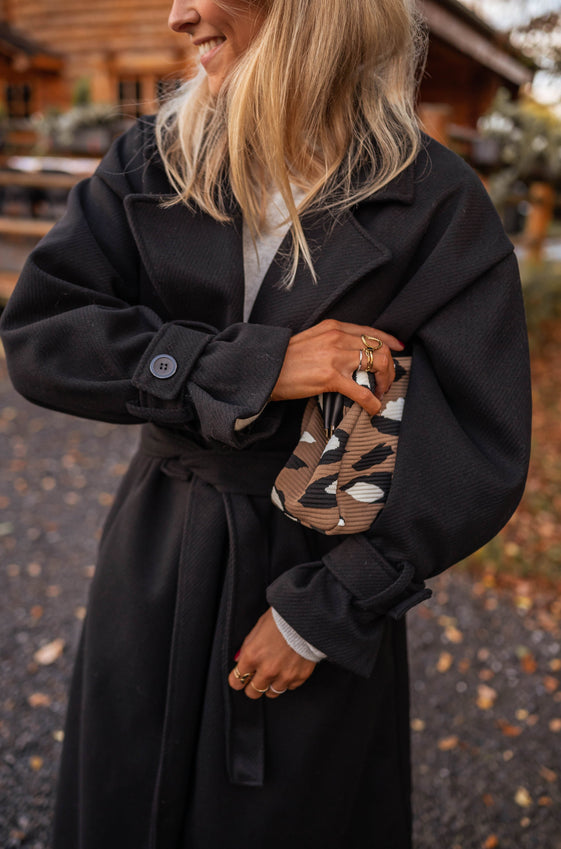 Black Maddy Coat