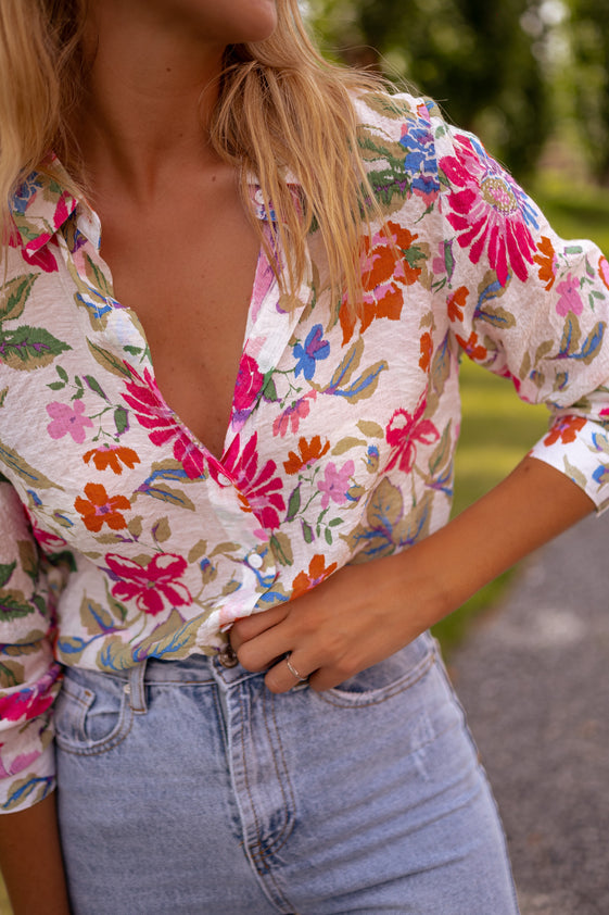 Floral Edda Shirt