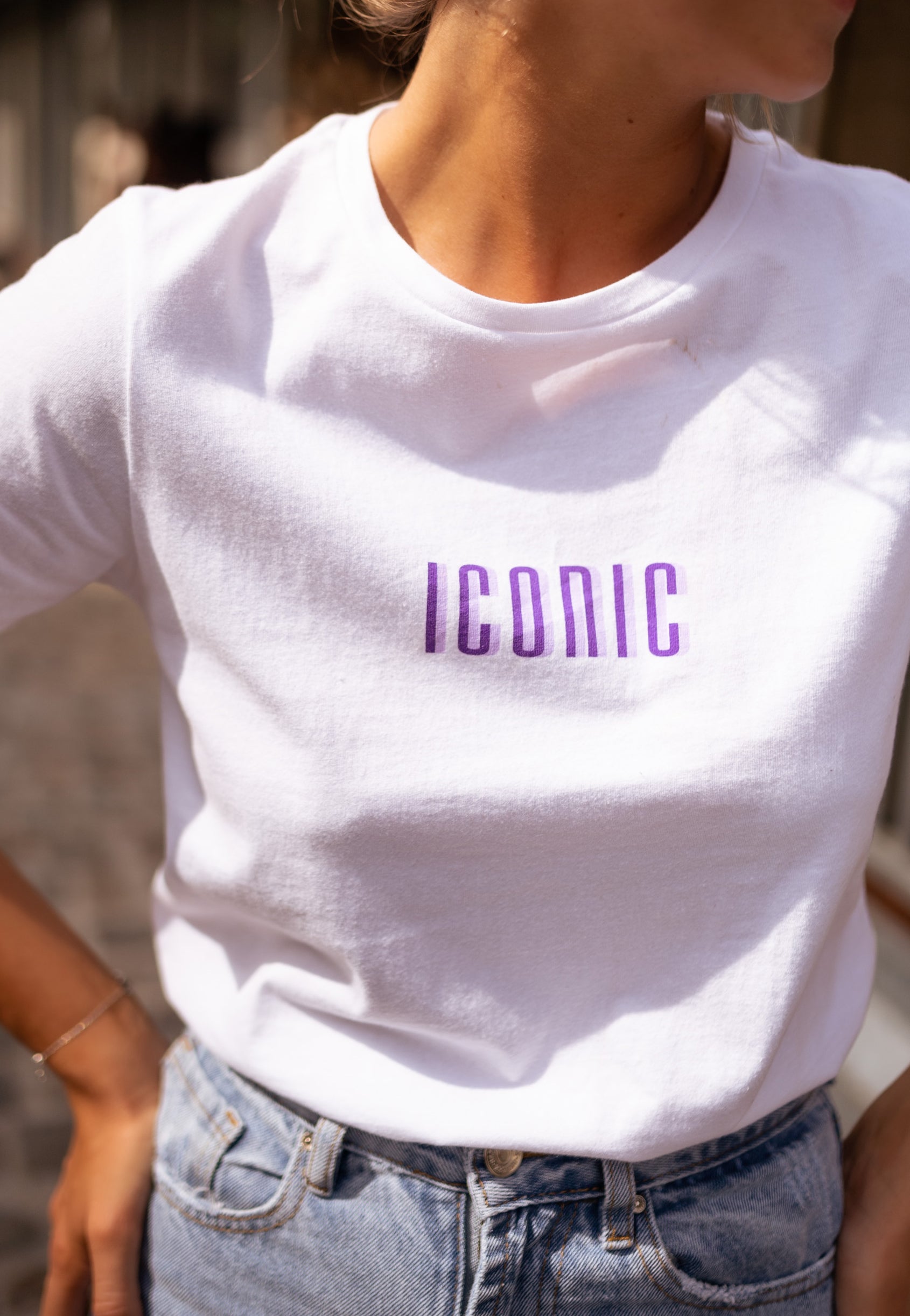 White Iconic T-Shirt