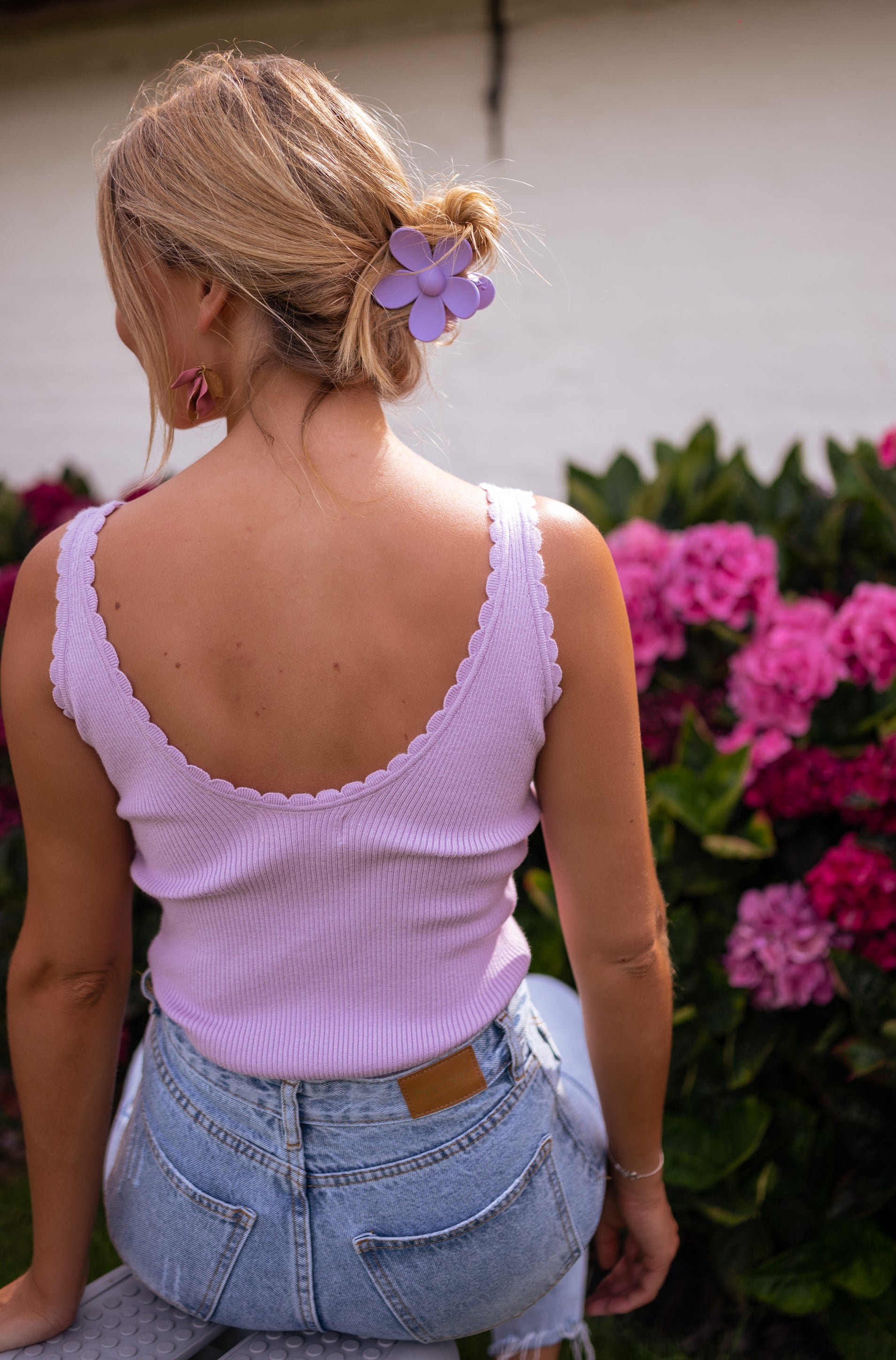 Lilac Bella Top