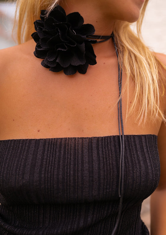 Black Jovana Necklace