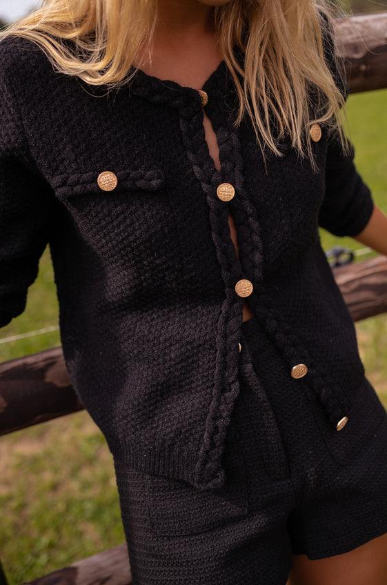 Black Sam Cardigan