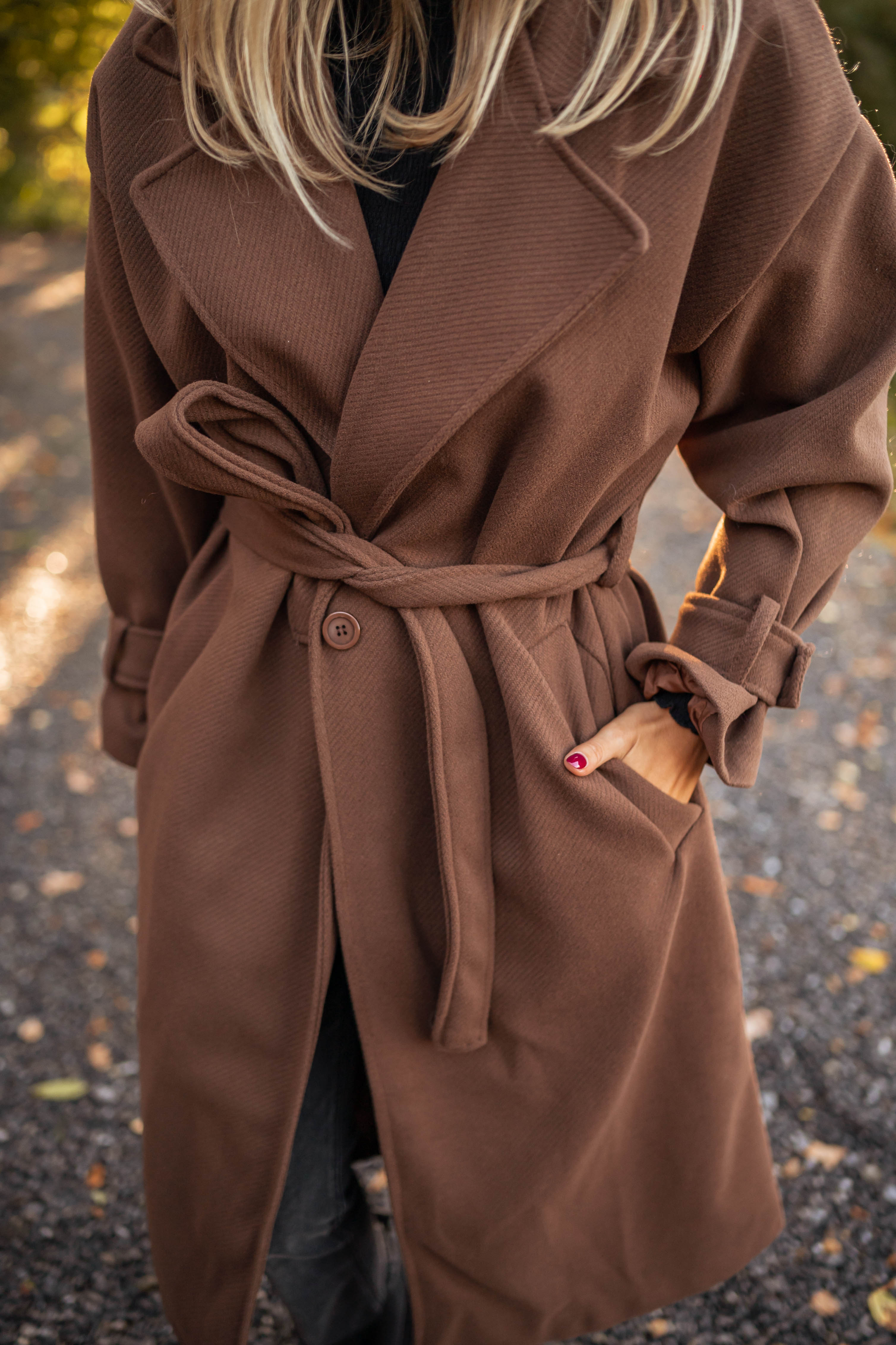 Chocolate Maddy Coat