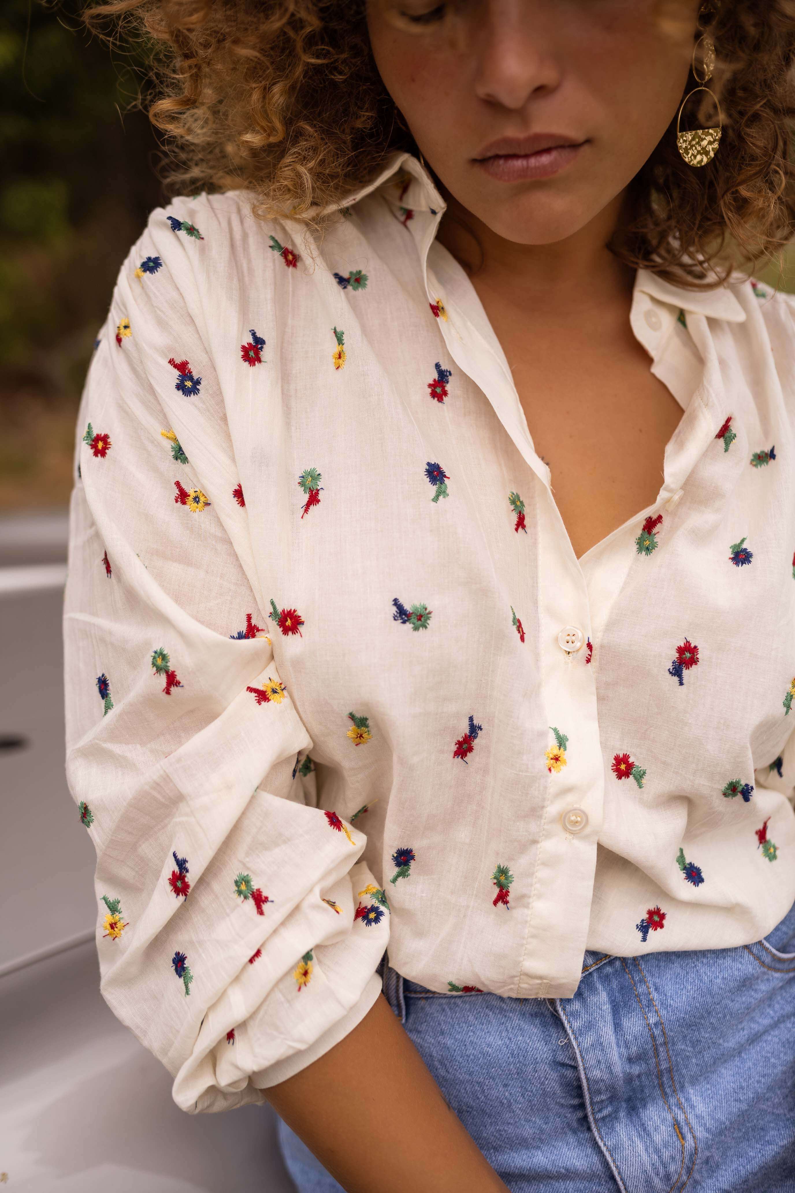 Floral Oriana Shirt