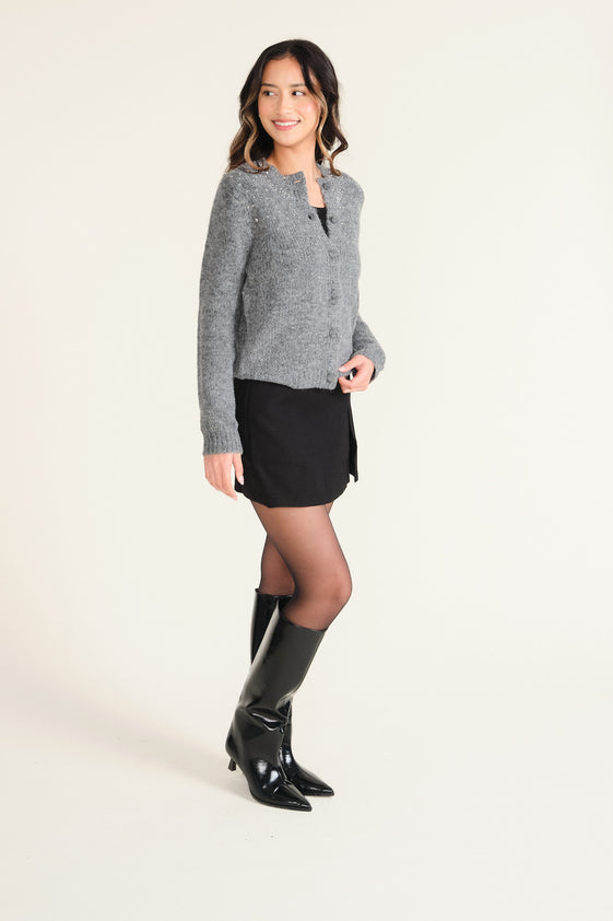 Grey Caro Cardigan