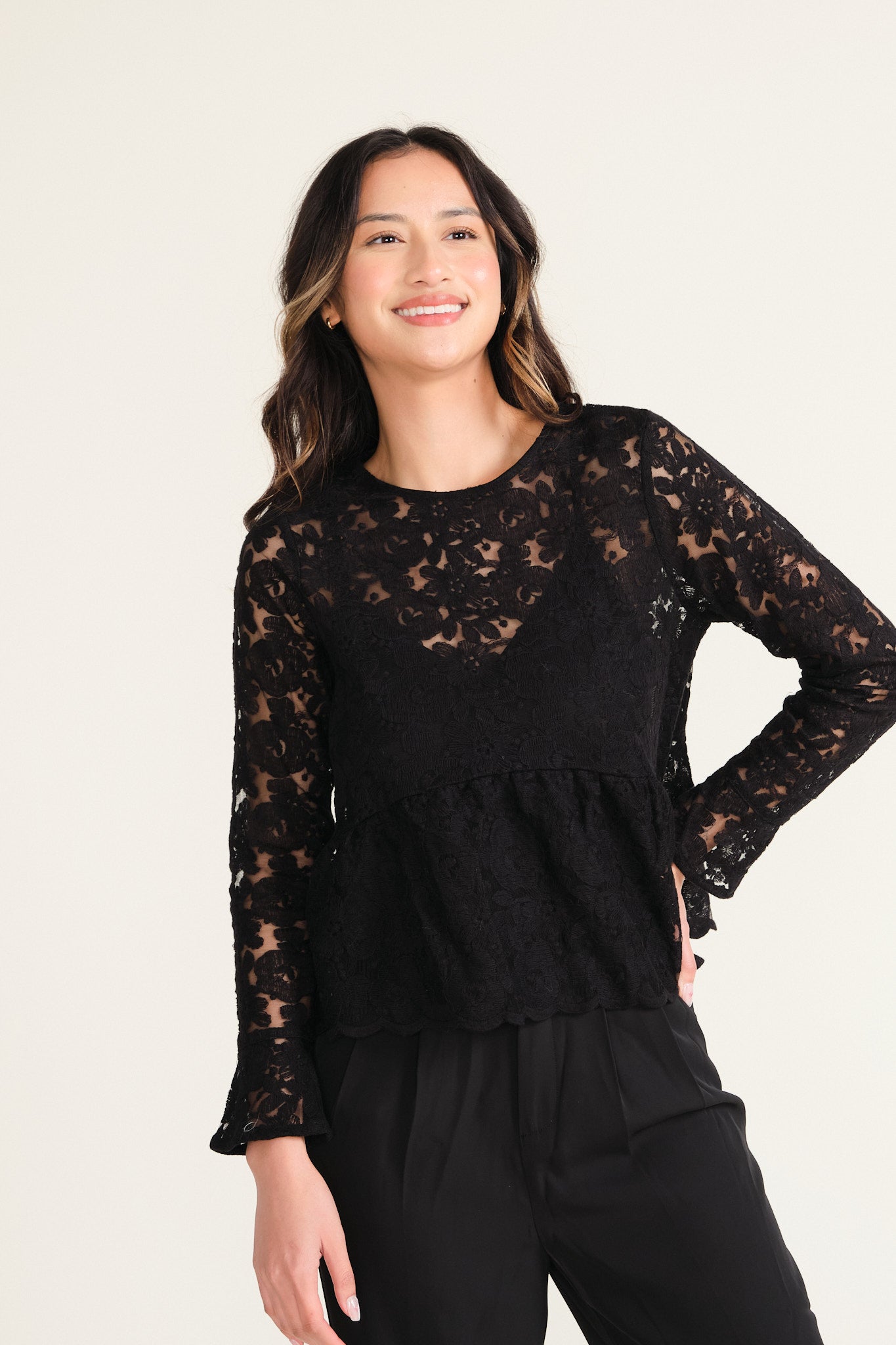 Black Morya Blouse