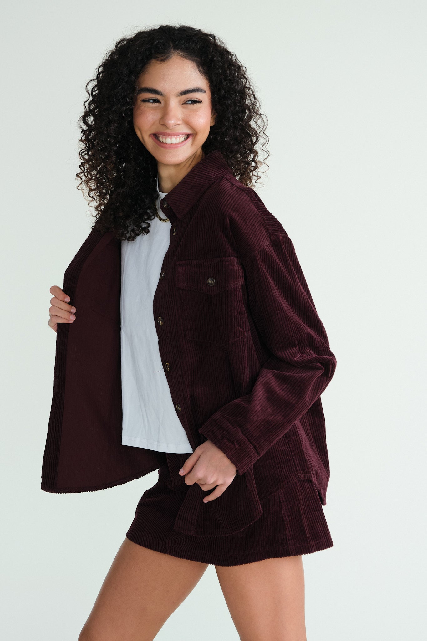 Burgundy Lopa Shirt