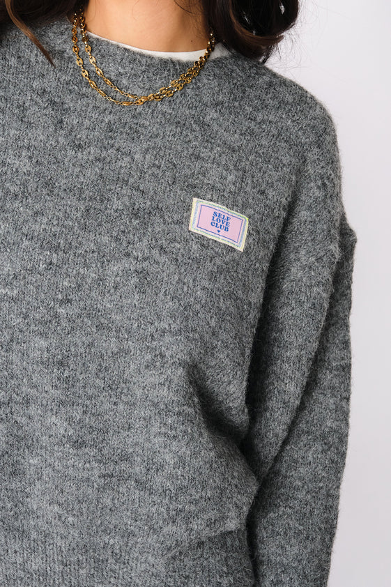 Grey Teri Sweater