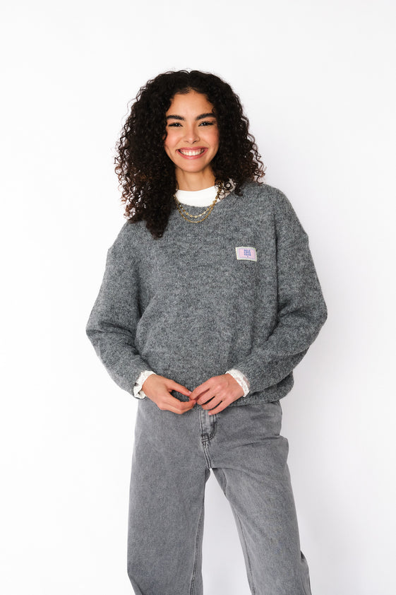 Grey Teri Sweater