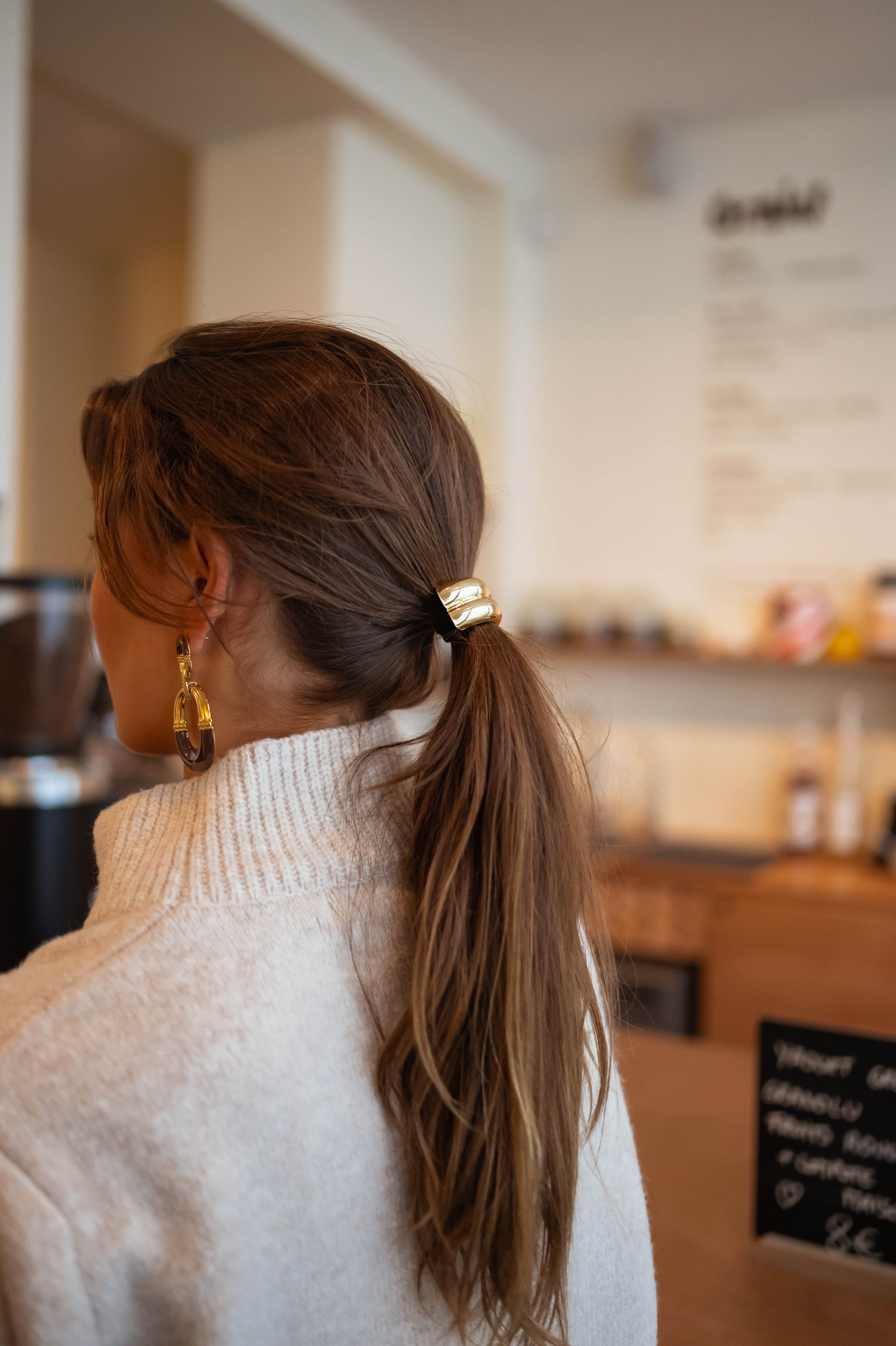 Golden Hyla Hair Cuff