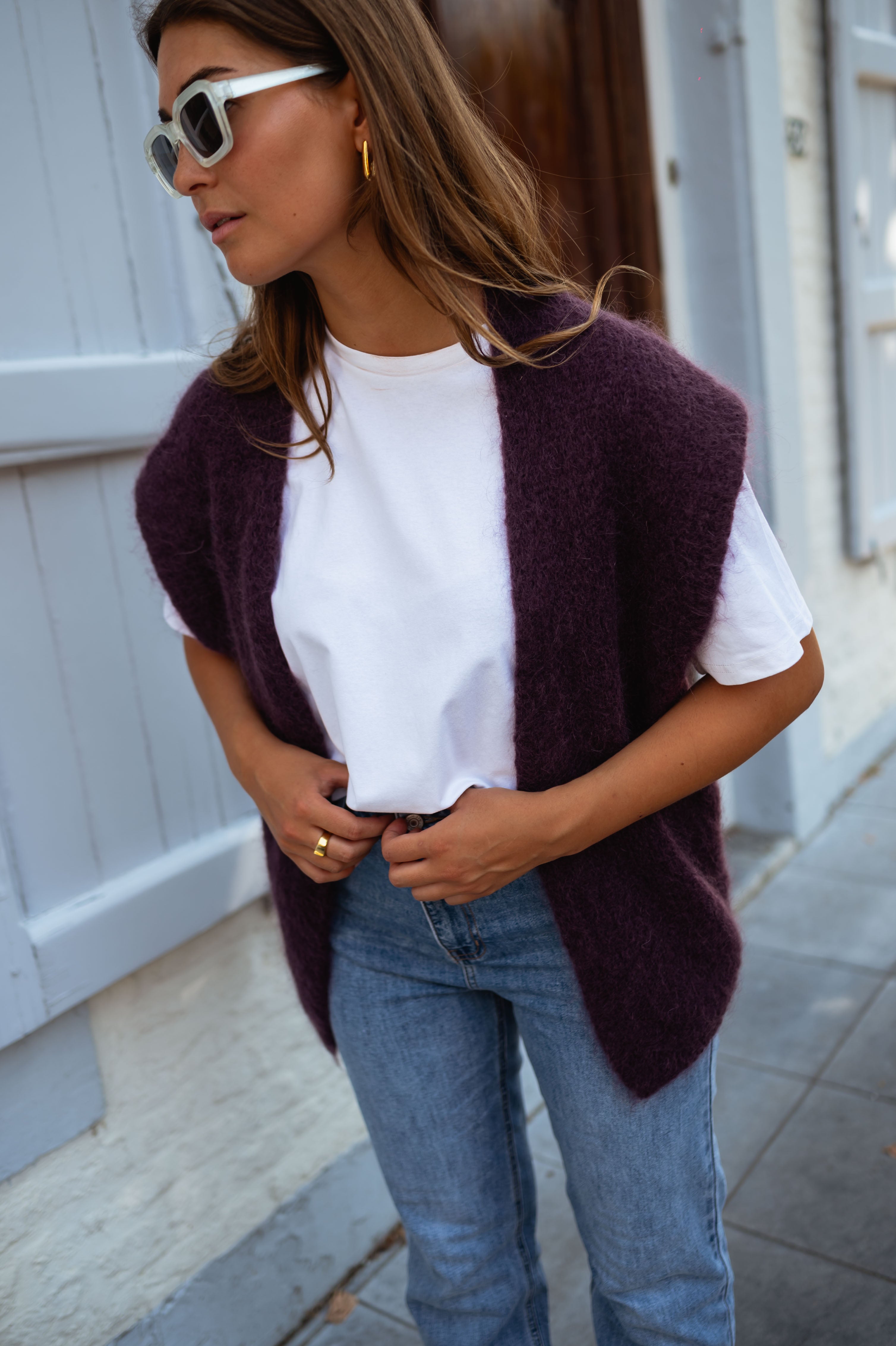 Plum Anette Cardigan