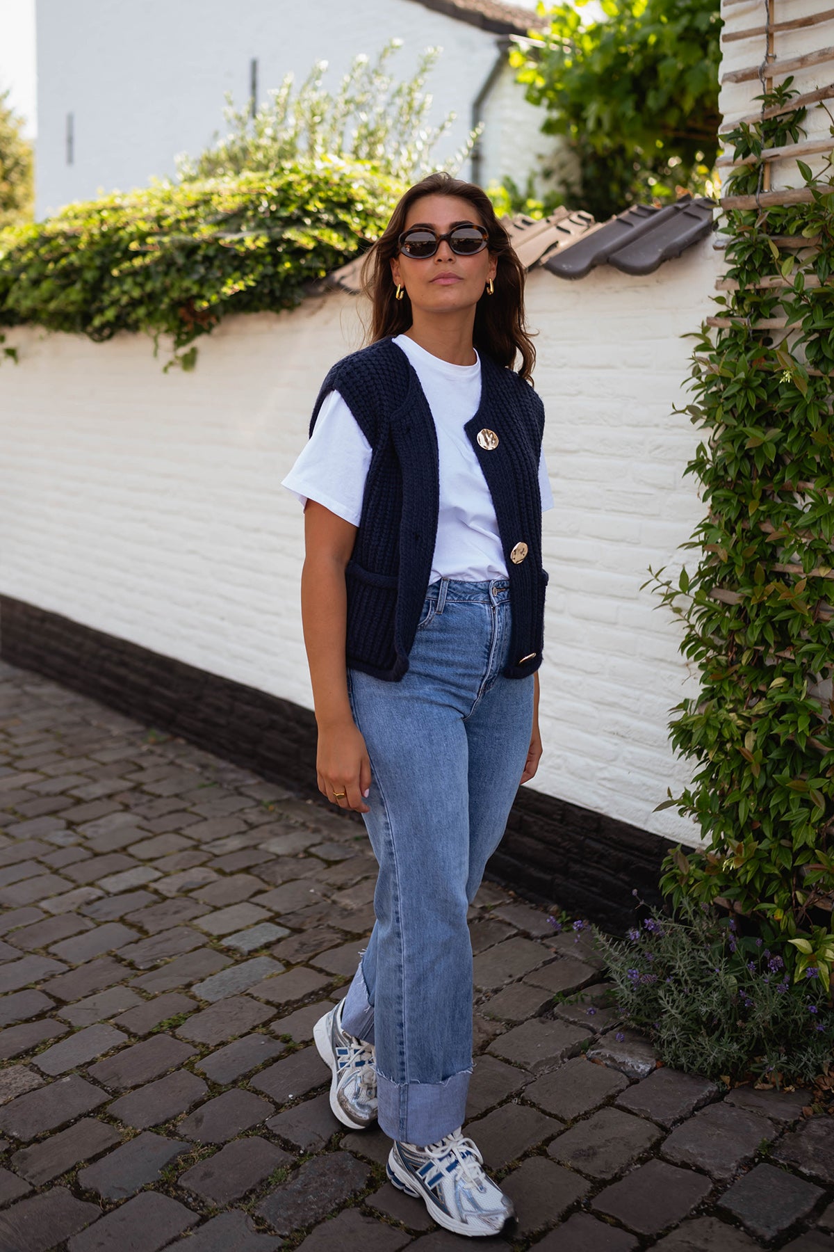 Blue Corrine Cardigan