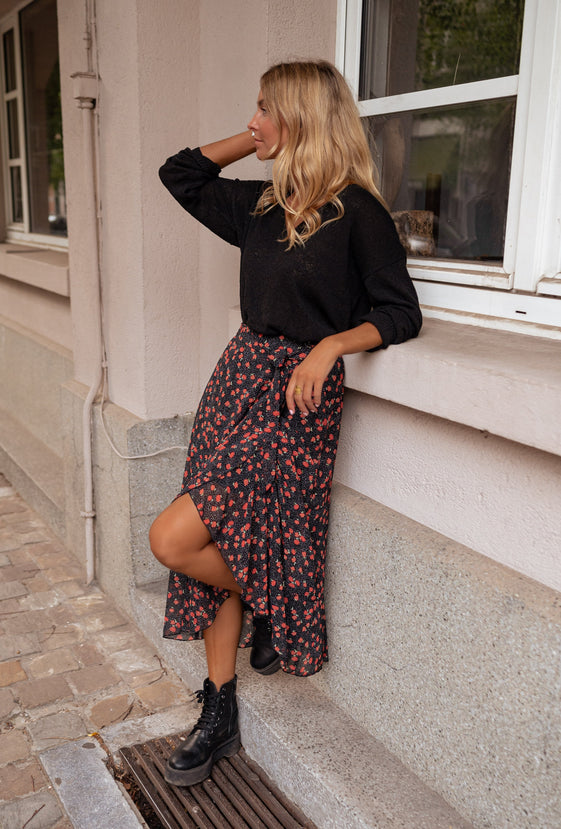 Black London Skirt