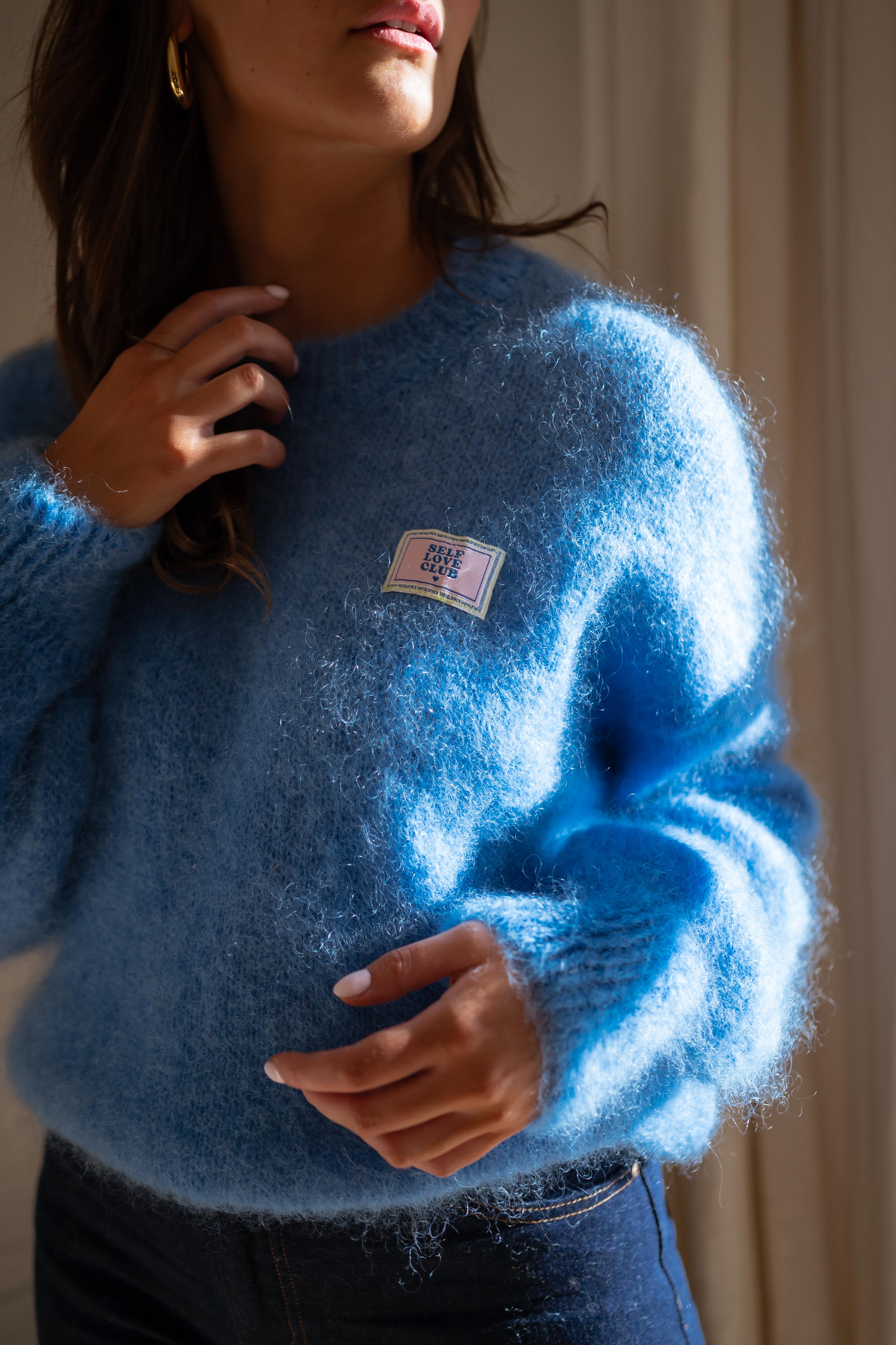 Blue Leandre Sweater