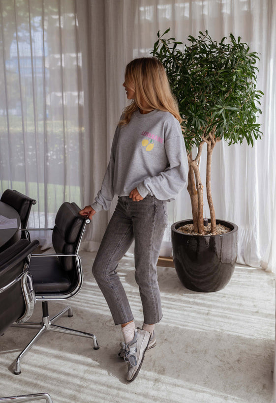 Grey Lemonade Sweater