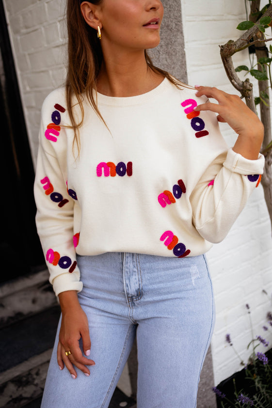 Ecru Moi Moi Sweater