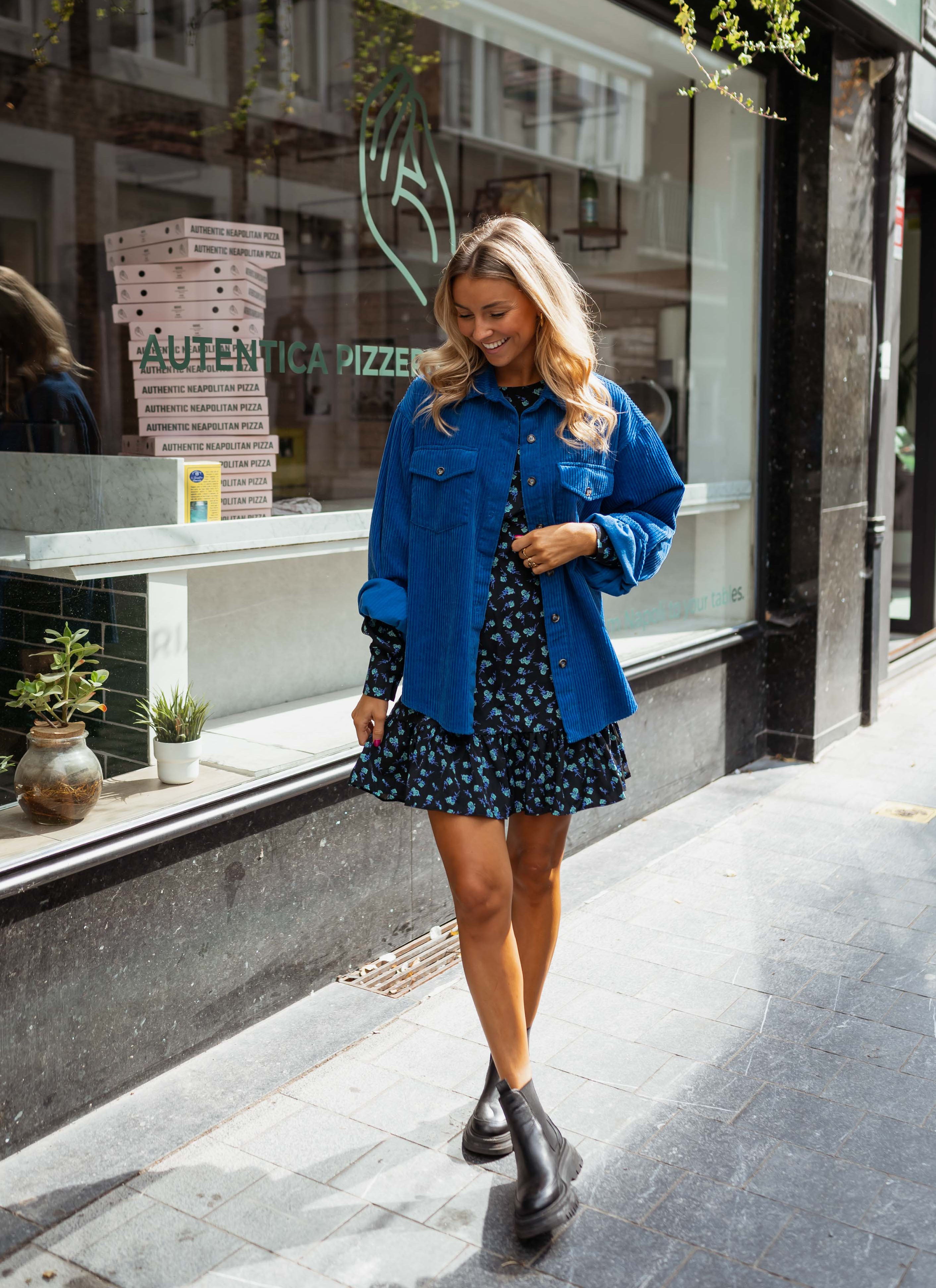 Black and Green Lucy Dress