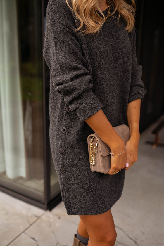 Dark Grey Gusto Dress