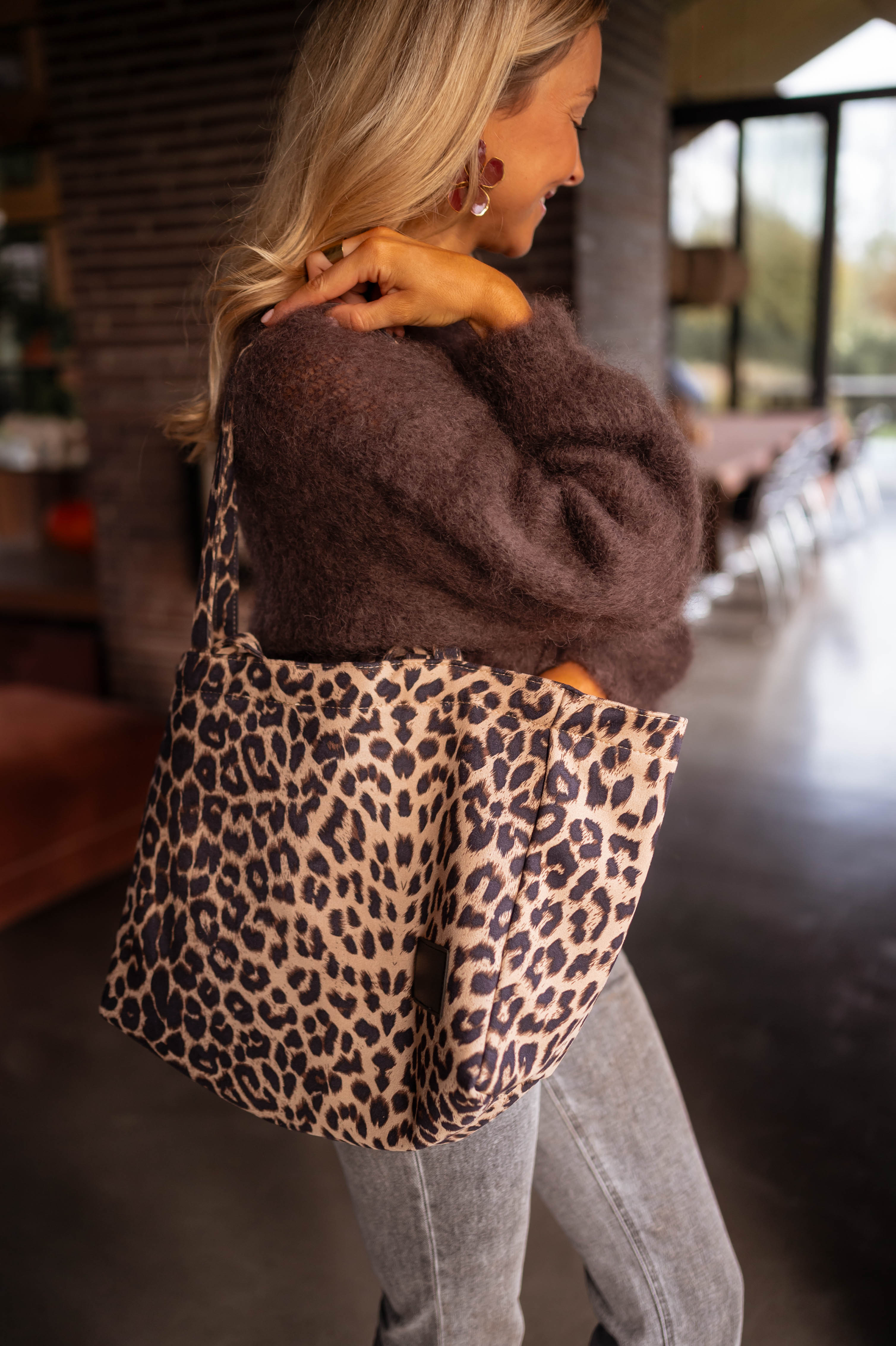 Leopard Gerty Bag