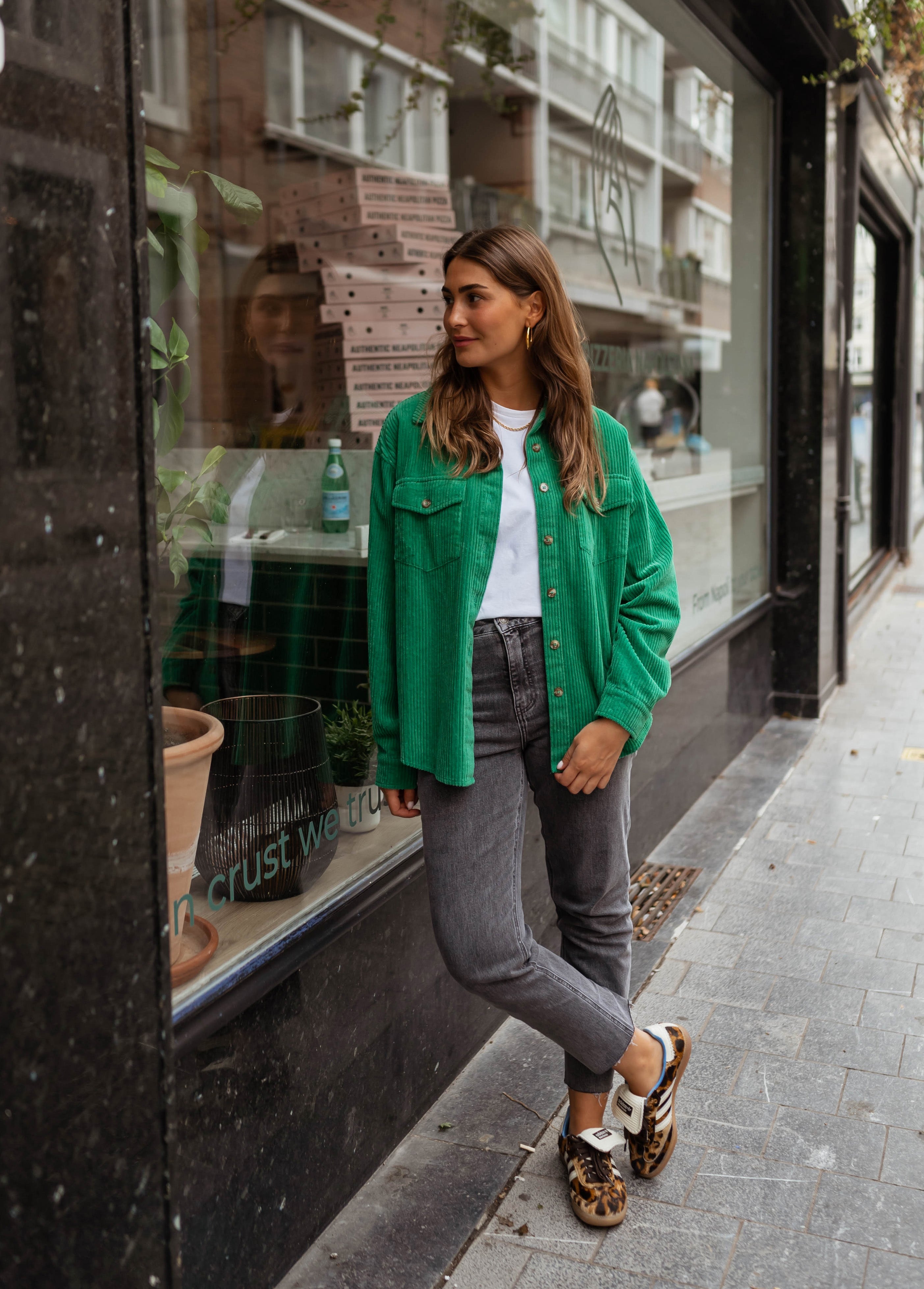 Green Louana Overshirt