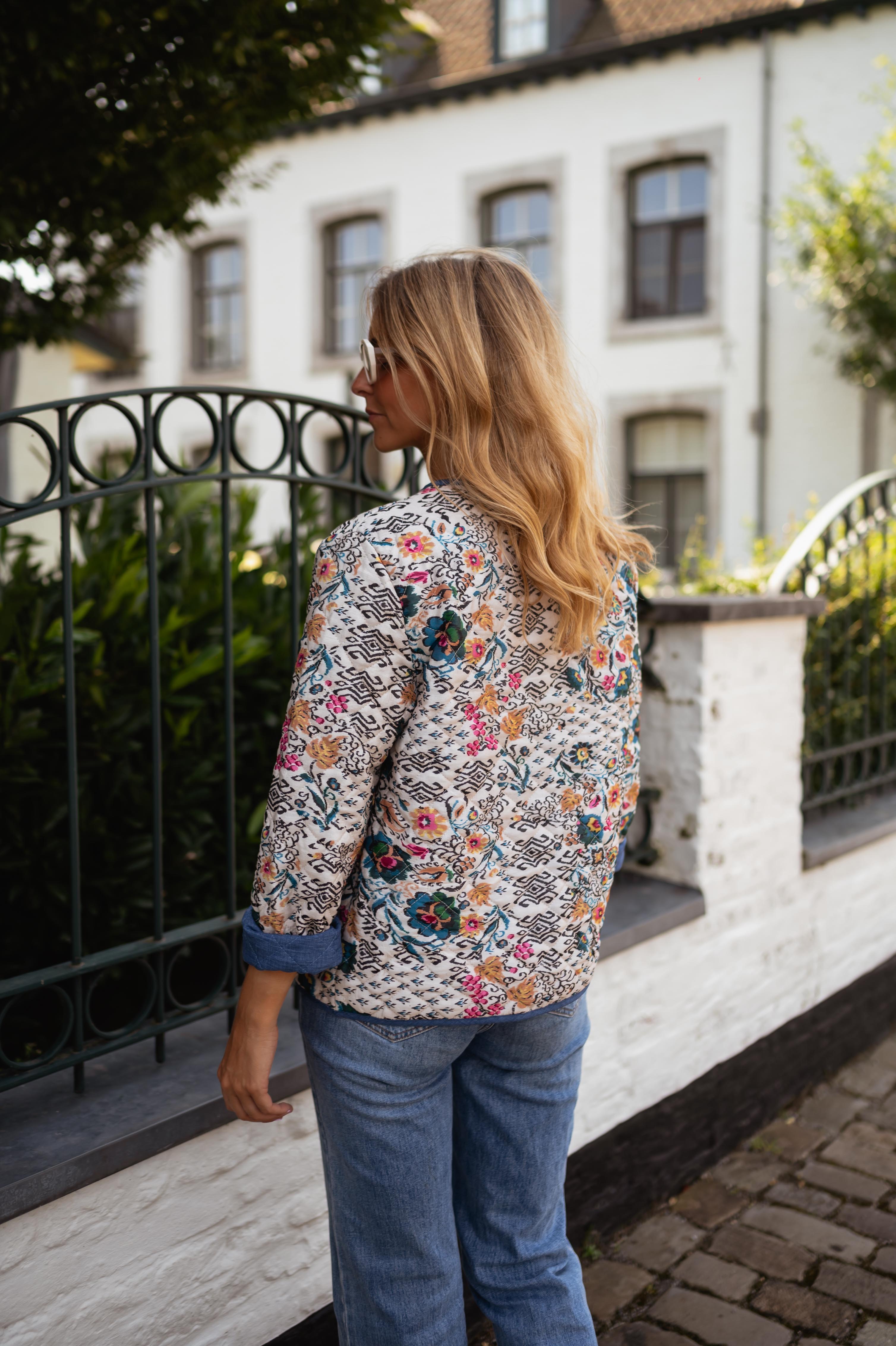 Patterned Eliza Jacket