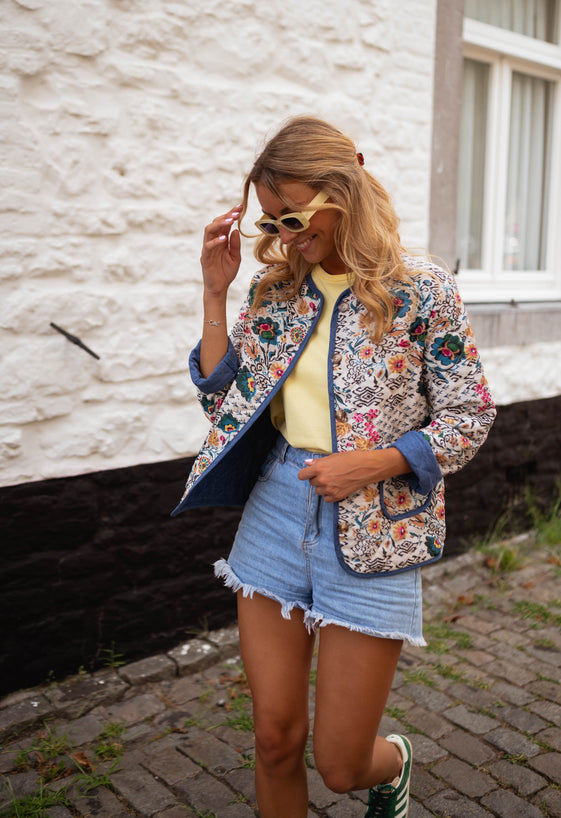 Patterned Eliza Jacket