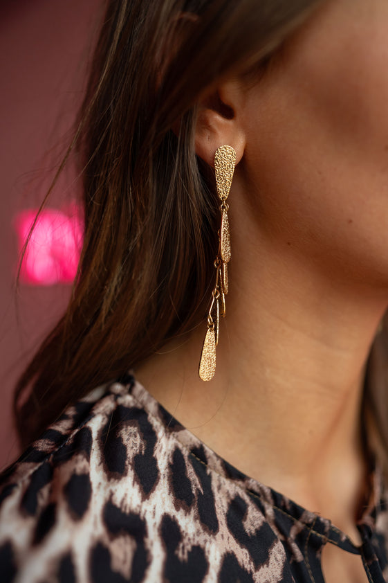 Golden Kacy Earrings