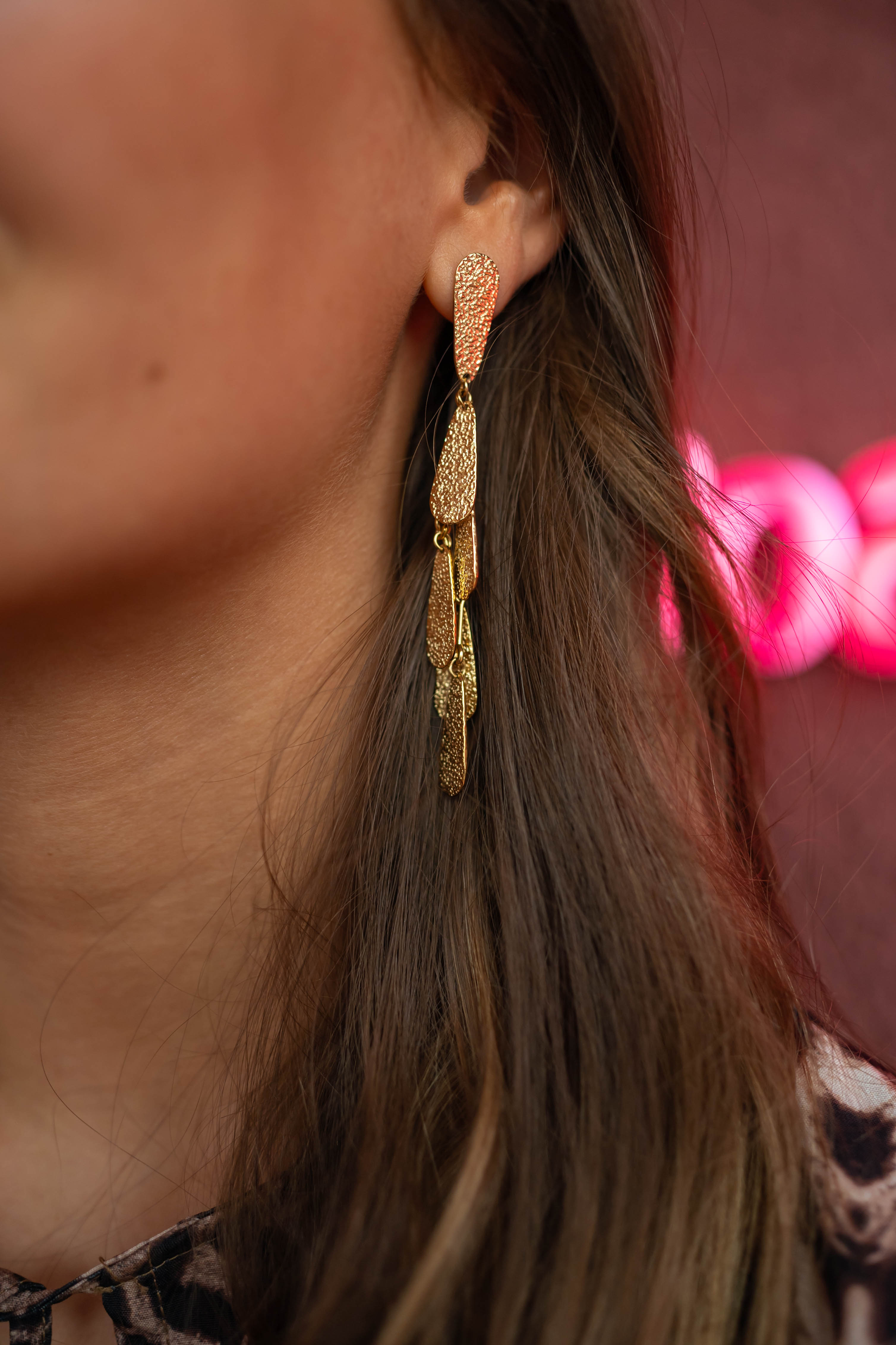 Golden Kacy Earrings