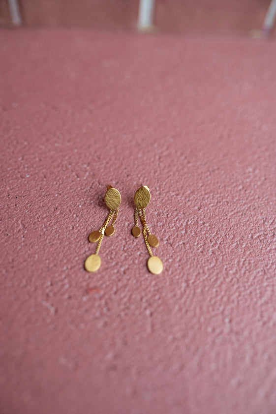 Golden Ponyo Earrings