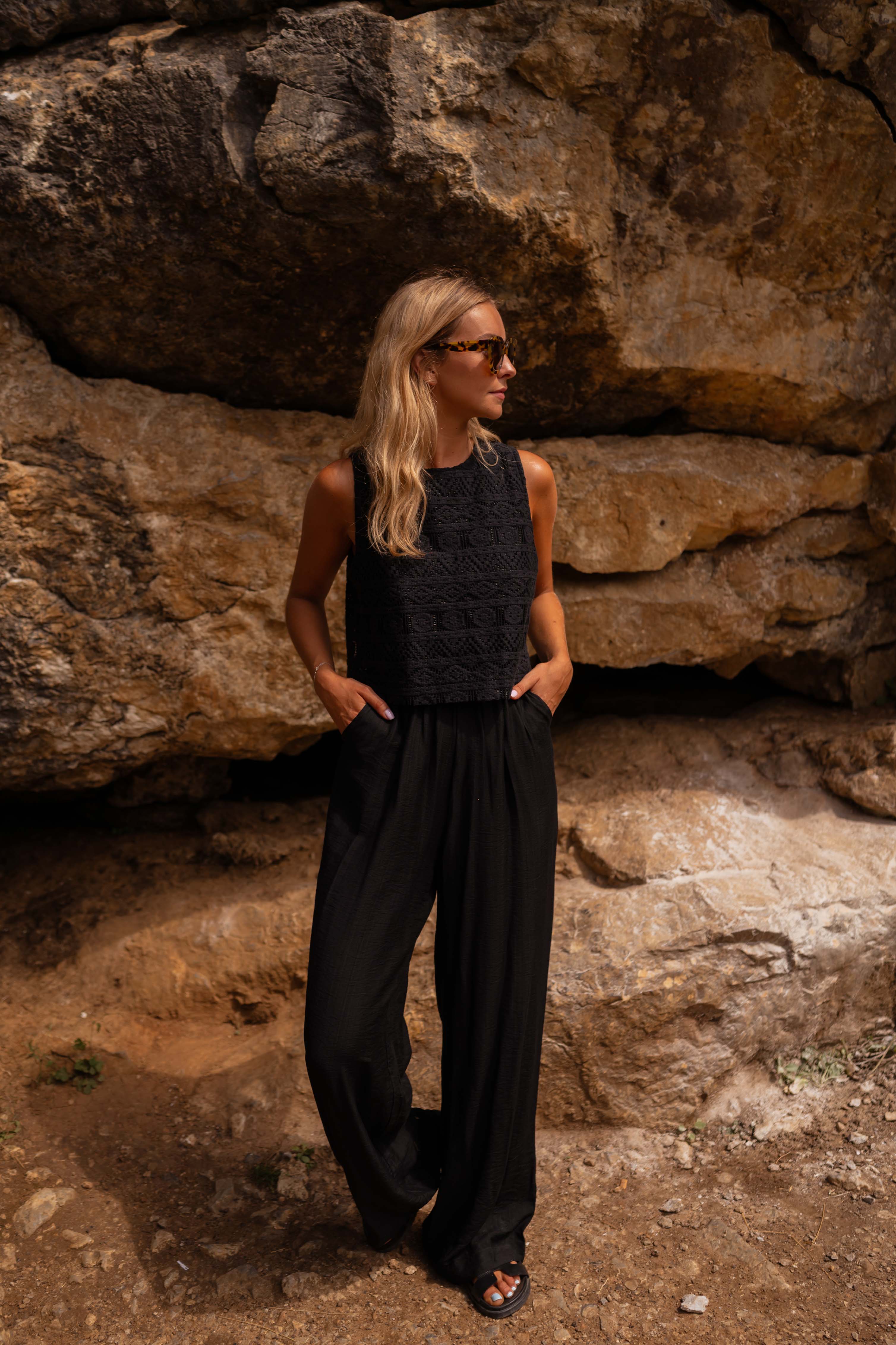 Black Paolina Jumpsuit