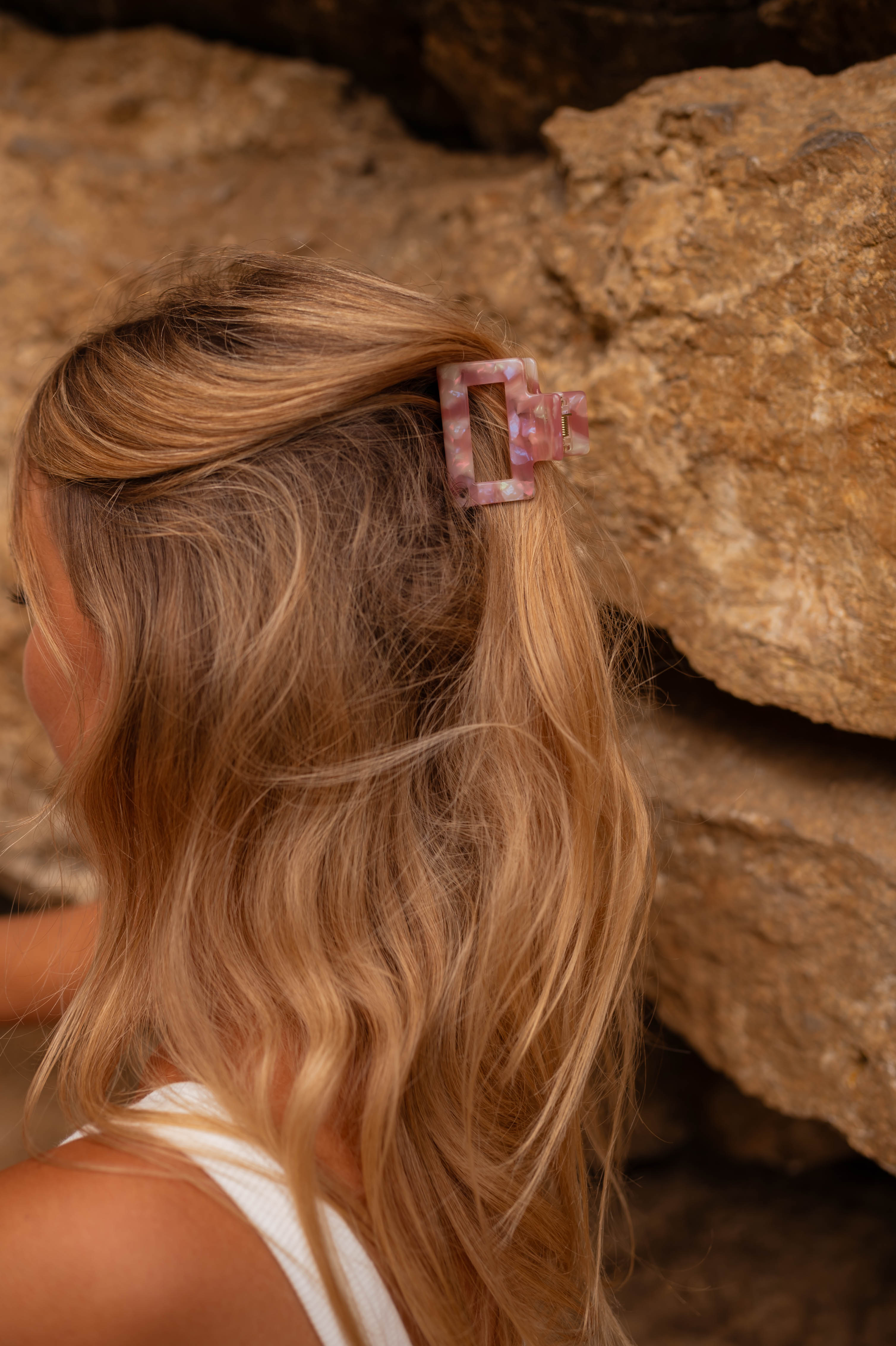 Pink Greg Hairclip