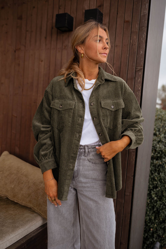 Khaki Louana Overshirt