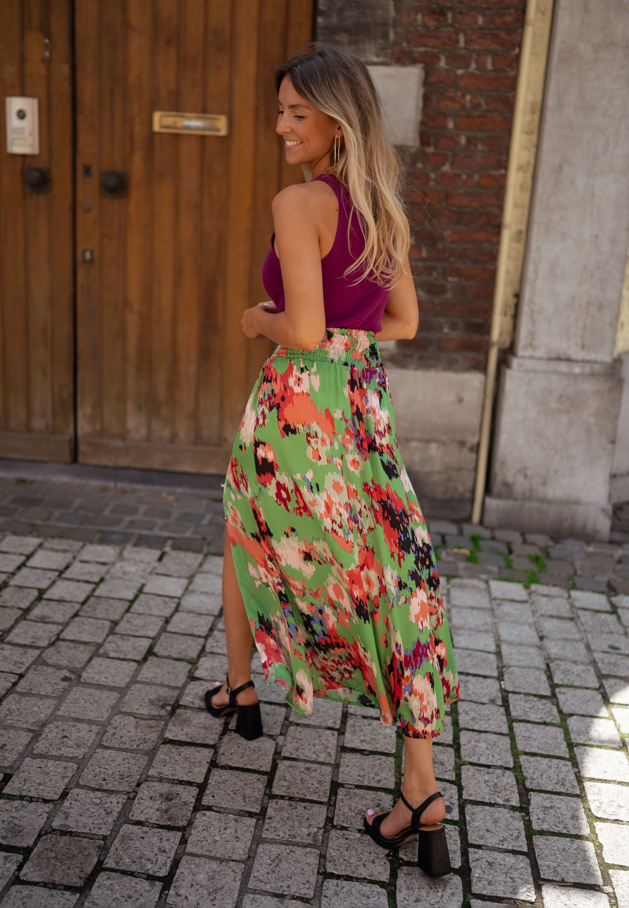 Green Rosalie Skirt