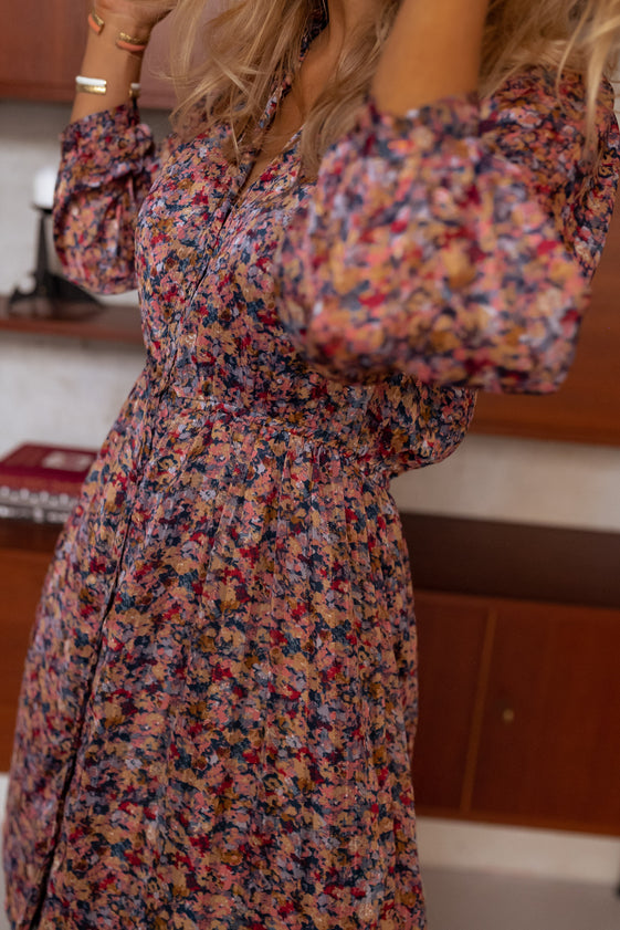 Portland Dress With Flowers