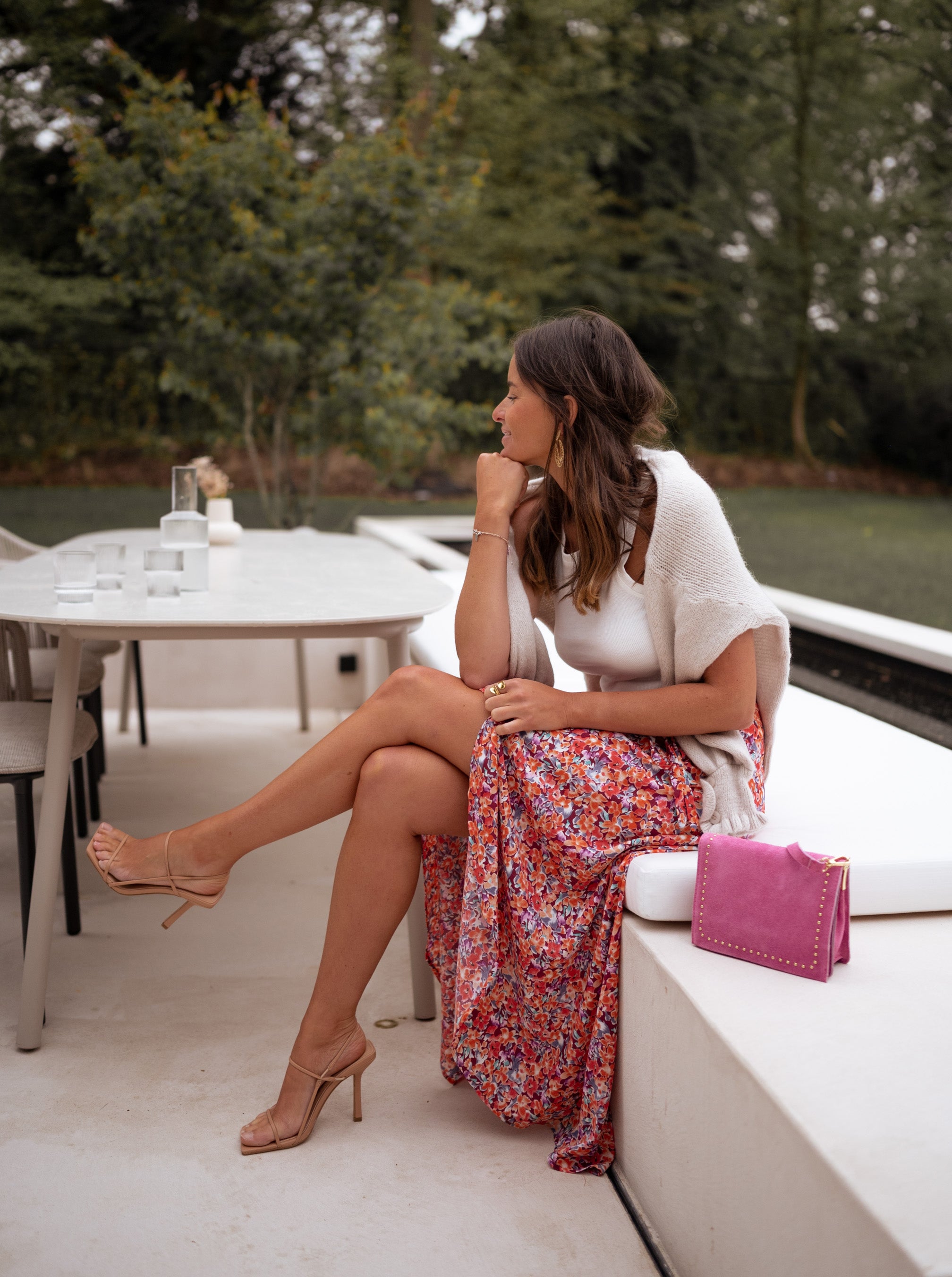 Floral Charlie Maxi Skirt