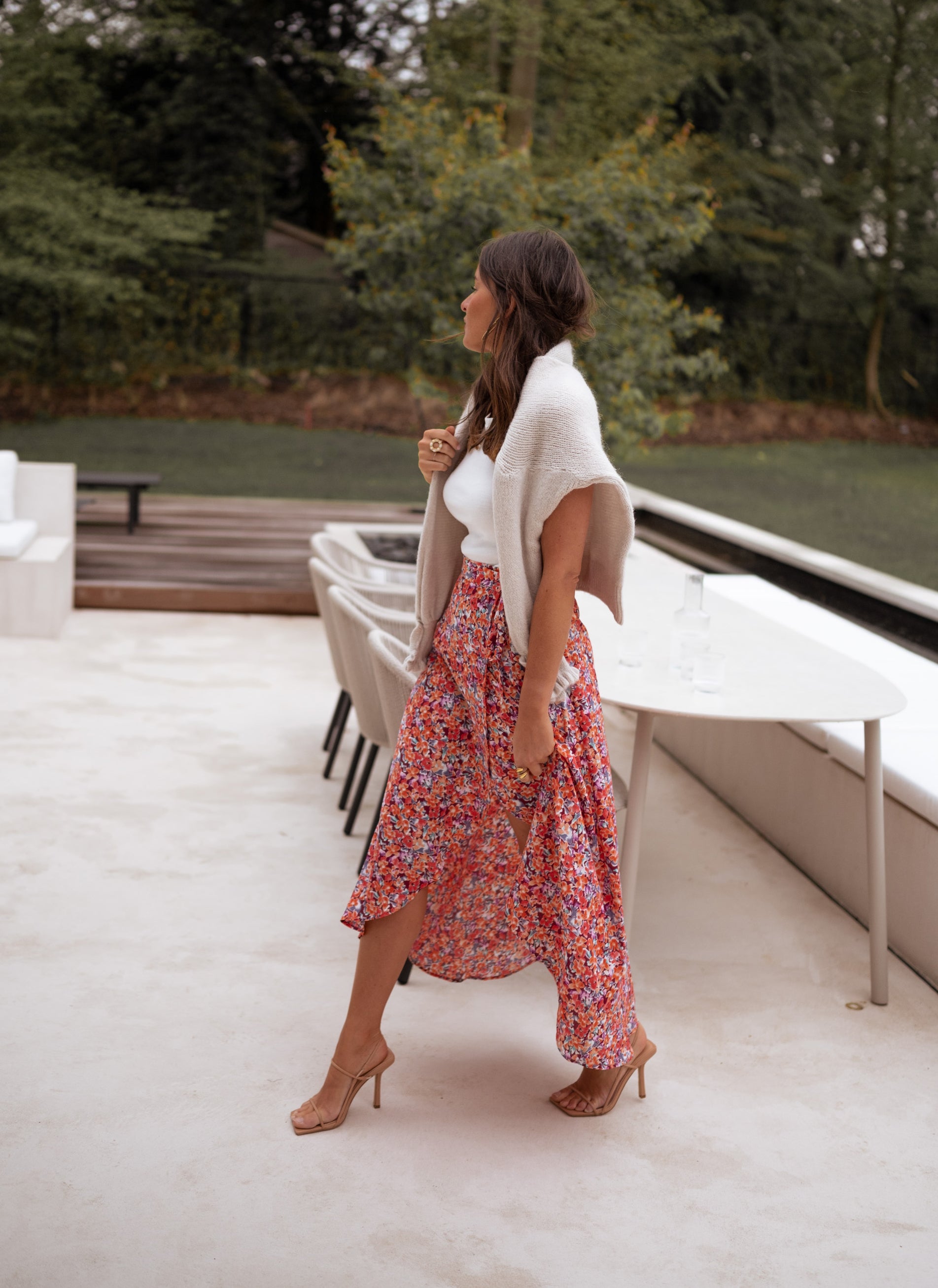 Floral Charlie Maxi Skirt