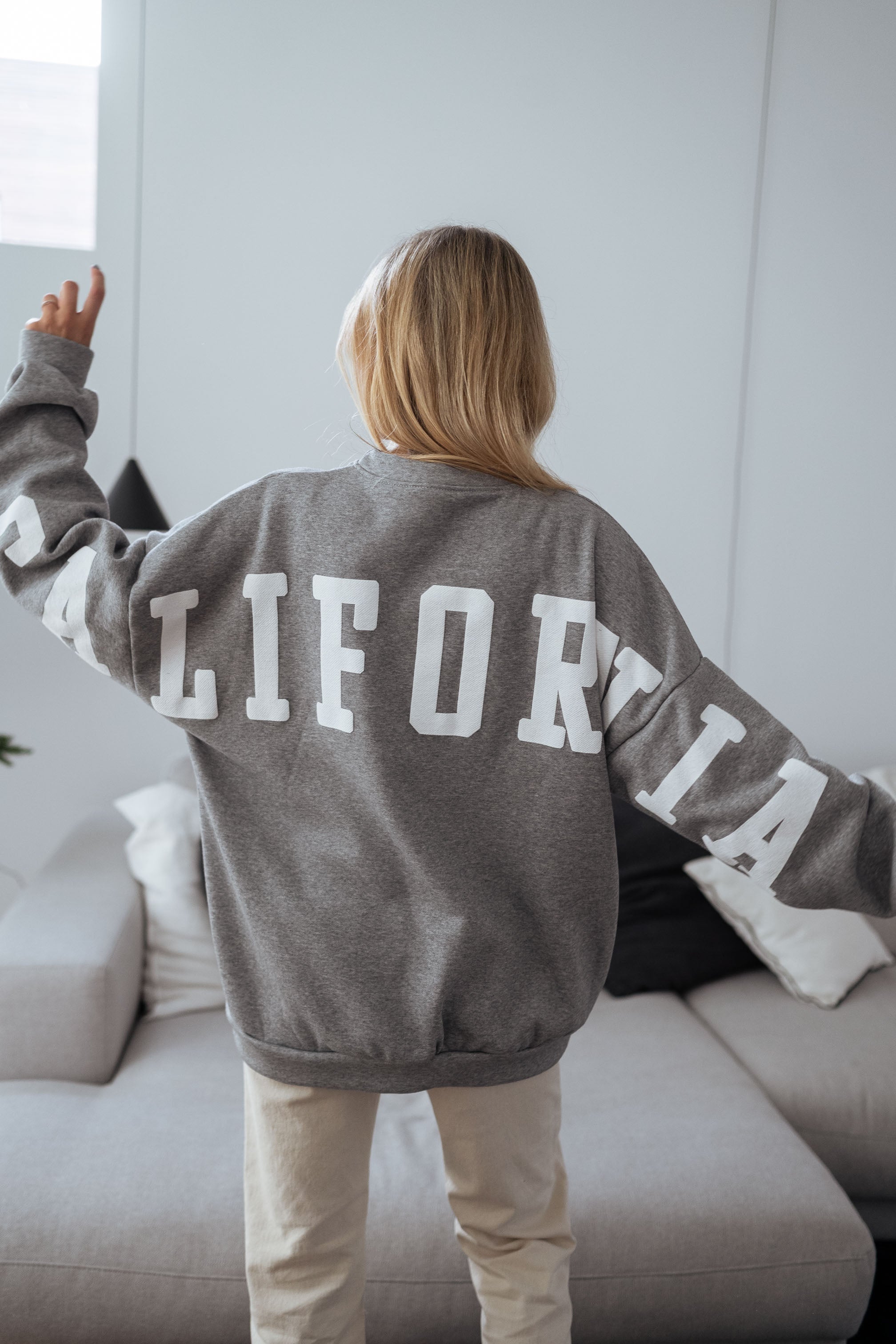 Grey California Sweater