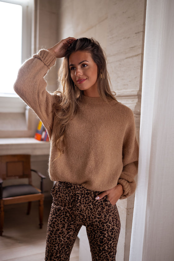 Camel Joela Sweater