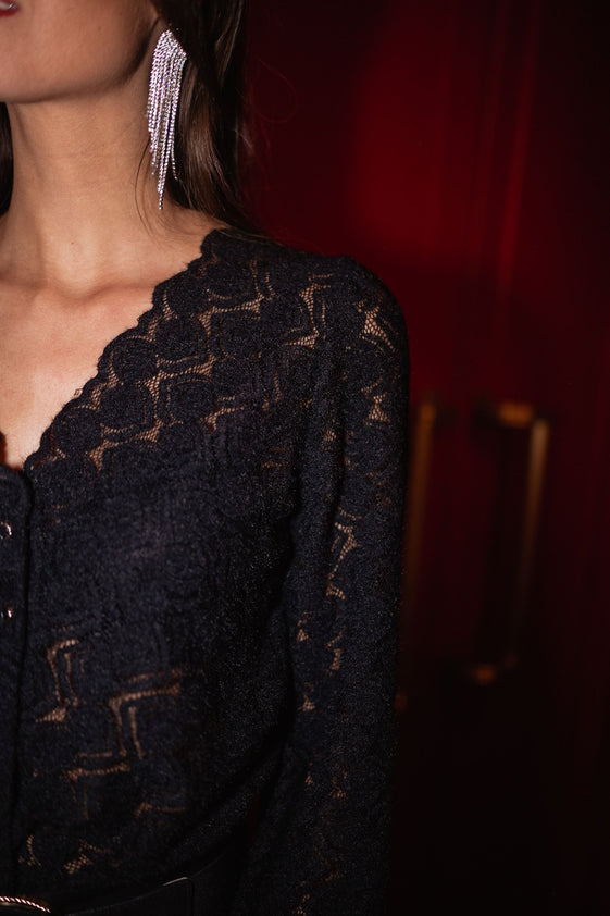 Black Morgane Blouse